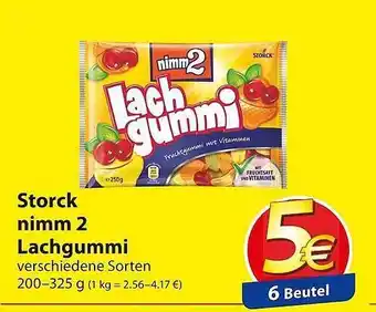 Famila Nord Ost Storck nimm 2 lachgummi Angebot