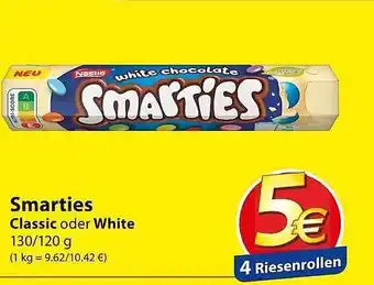 Famila Nord Ost Smarties classic oder white Angebot