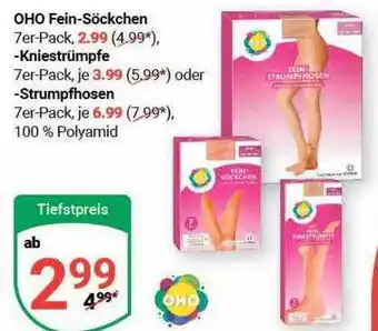 Globus Oho fein-söckchen, kniestrümpfe oder strumpfhosen Angebot