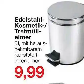 Jawoll Edelstahl-kosmetik- tretmülleimer Angebot