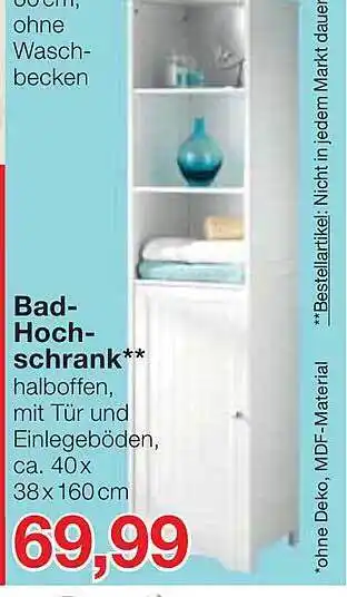 Jawoll Bad-hochschrank Angebot