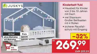 Netto Marken-Discount Juskys kinderbett yuki Angebot