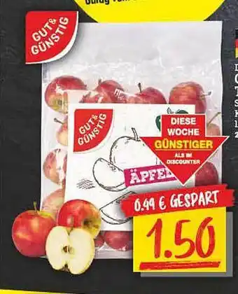 NP Discount Gut & günstig äpfel Angebot