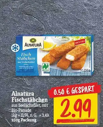 NP Discount Alnatura fischstäbchen Angebot