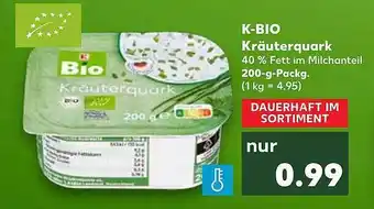 Kaufland K-bio kräuterquark Angebot