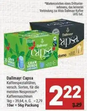 Marktkauf Dallmayr capsa Angebot