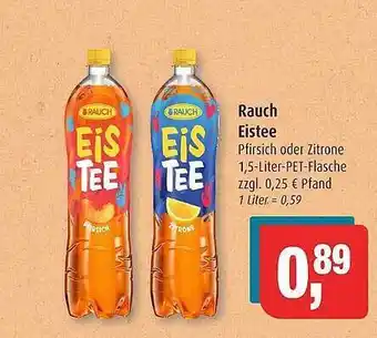 Markant Rauch eistee Angebot