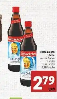 Marktkauf Rotbäckchen säfte Angebot