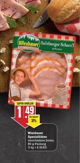 Scheck-in-Center Wiesbauer spezialitäten Angebot