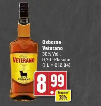 Scheck-in-Center Osborne veterano Angebot