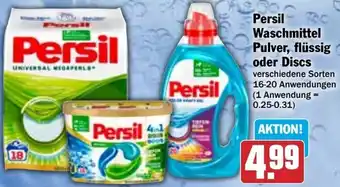 HIT Ullrich Persil Waschmittel Pulver, flüssig oder Discs 16-20 Anwendungen Angebot