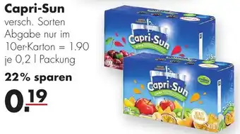 Handelshof Capri Sun 0,2 L Packung Angebot