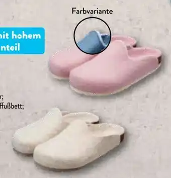 Aldi Nord Filzclogs Angebot