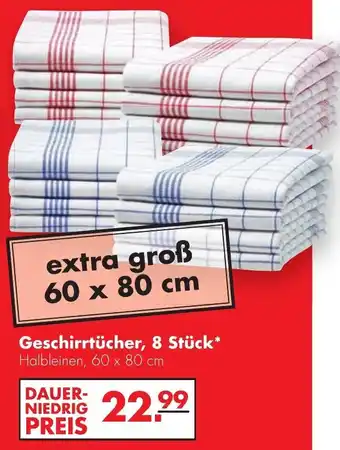 Handelshof Geschirrtücher, 8 Stück Angebot