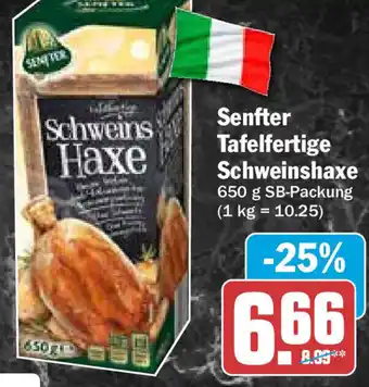 Hit Senfter Tafelfertige Schweinshaxe 650 g SB Packung Angebot