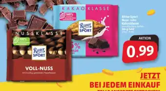 Markant Markt Ritter Sport 100g Angebot