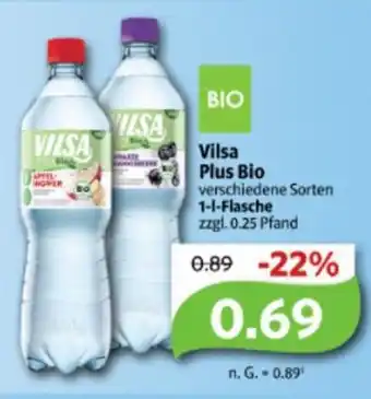 Markant Markt Vilsa Plus Bio 1L Angebot