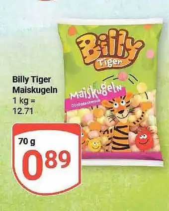 Globus Billy tiger maiskugeln Angebot