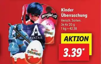 Lidl Kinder überraschung Angebot