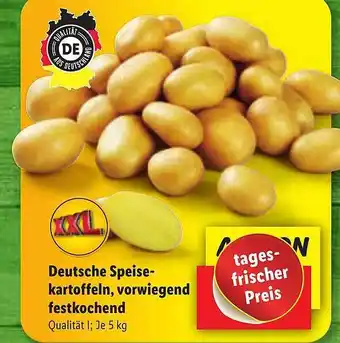 Lidl Deutsche speise-kartoffeln, vorwiegend festkochend Angebot