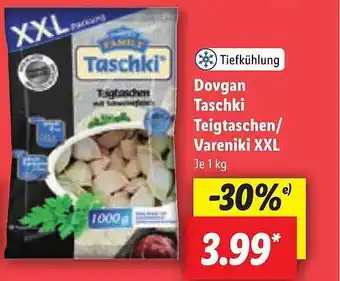 Lidl Dovgan taschki teigtaschen vareniki xxl Angebot