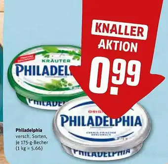 REWE Kaufpark Philadelphia Angebot