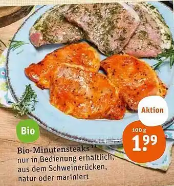 tegut Bio-minutensteaks Angebot