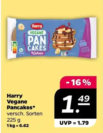 NETTO Harry Vegane Pancakes 225 g Angebot