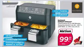 NETTO Kochwerk HeiBluft-Fritteuse Angebot