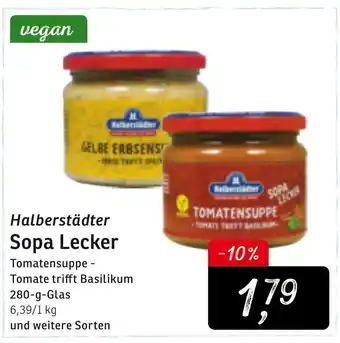 KONSUM Halberstädter Sopa Lecker 280g Angebot