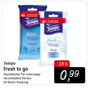 KONSUM Tempo fresh to go Angebot