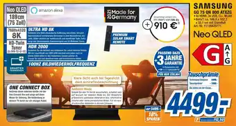 expert Techno Land Samsung GQ75QN800ATXZG Angebot