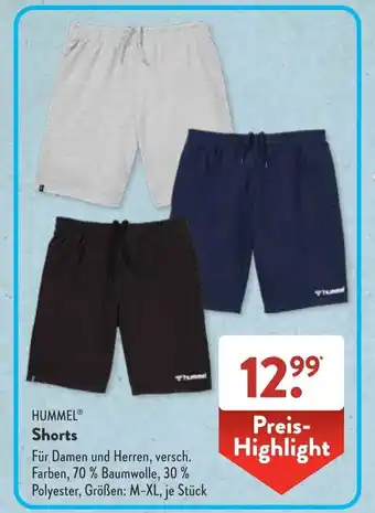 Aldi Süd Hummel Shorts Angebot