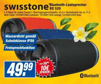 HEM Expert Swisstone Bluetooth Lautsprecher BX 520 Angebot