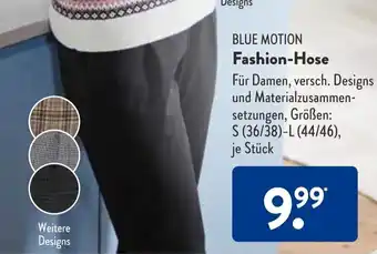 Aldi Süd Blue Motion Fashion Hose Angebot