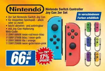 HEM Expert Nintendo Switch Controller Joy Con 2er Set Angebot