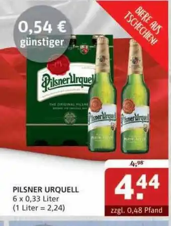 Getränke Quelle Pilsner urquell Angebot