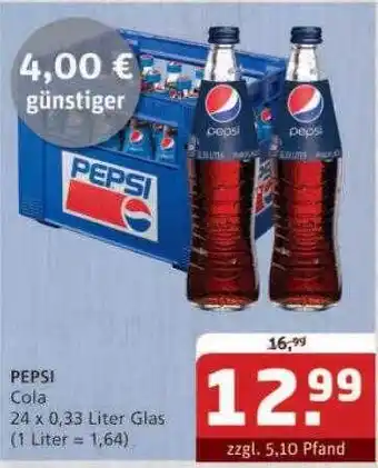 Getränke Quelle Pepsi cola Angebot