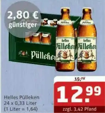 Getränke Quelle Helles pülleken Angebot