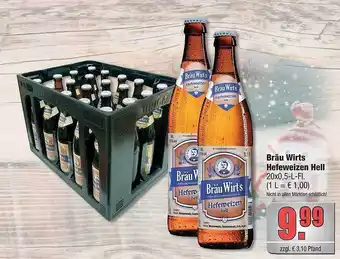 alldrink Bräu wirts hefeweizen hell Angebot