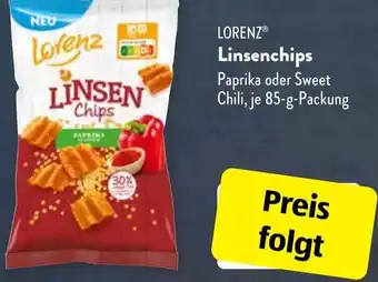 Aldi Süd Lorenz Linsenchips 85 g Packung Angebot