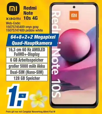 HEM Expert Xiaomi Redmi Note 10S 4G Angebot