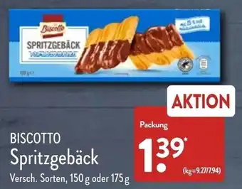 Aldi Nord Biscotto Spritzgebäck 150 g oder 175 g Angebot