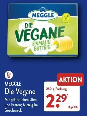 Aldi Nord Meggle Die Vegane 250 g Packung Angebot