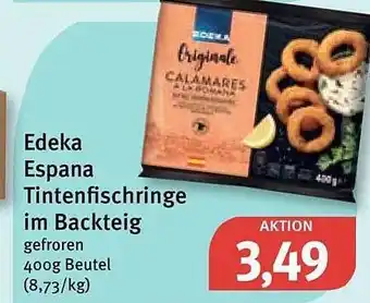 Feneberg Edeka spana tintenfischringe im backteig Angebot