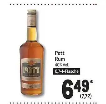 METRO Pott rum Angebot