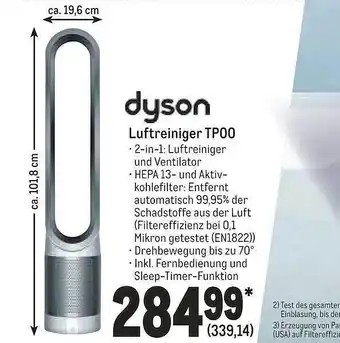 METRO Dyson luftreiniger tp00 Angebot