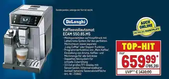 METRO Delonghi kaffeevollautomat ecam 550.85.ms Angebot