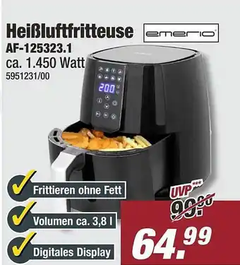 Poco Emeno heißluftfritteuse af-125323..1 Angebot