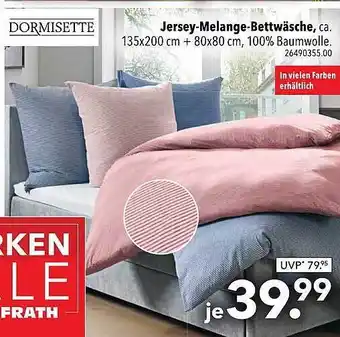 Schaffrath Dormisette jersey-melange-bettwäsche Angebot